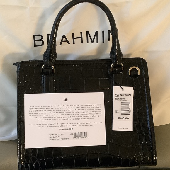 Brahmin Cami Black Bedford NWT - Picture 2 of 11